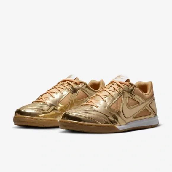 Nike Gato LV8 - Metallic Gold -IB3566-700 - Men’s Size 10.5 | Women’s 12 - Picture 2 of 9
